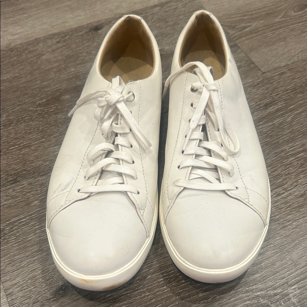 Cole Haan White Casual Lace-Up Sneakers